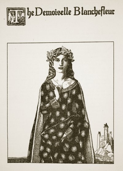 Die Demoiselle Blanchefleur, Illustration aus 